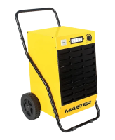 Конденсационный осушитель воздуха MASTER DH 92 на 80 л/сут