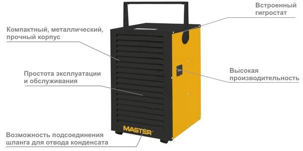 Особенности Master DH 732